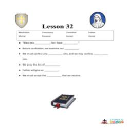 How to Make a Good Confession - Fill-in-the-Blanks